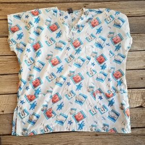 Marilyn Monroe Scrub Top